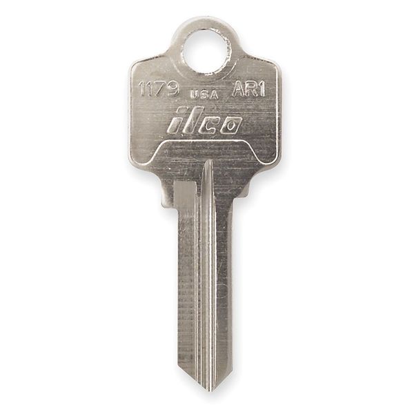 Key Blank, Brass, Type AR1, 5 Pin, PK10