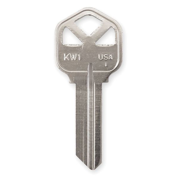 Key Blank, Nickel, Type 1176, 5 Pin, PK50