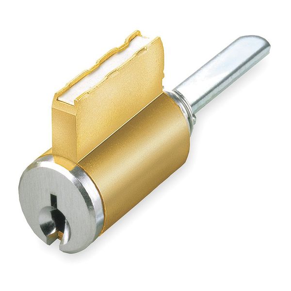 Lockset Cylinder, Satin Chrome, Keyway Type Sargent(R) LA, 5 Pins