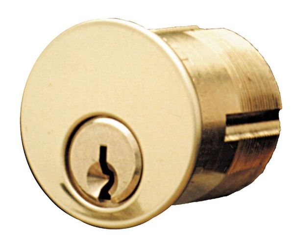 Lockset Cylinder, Satin Chrome, Keyway Type Yale(R) 8, 5 Pins