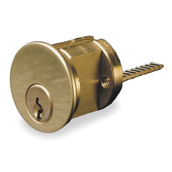 Lockset Cylinder, Bright Brass, Keyway Type Schlage(R) C, 5 Pins