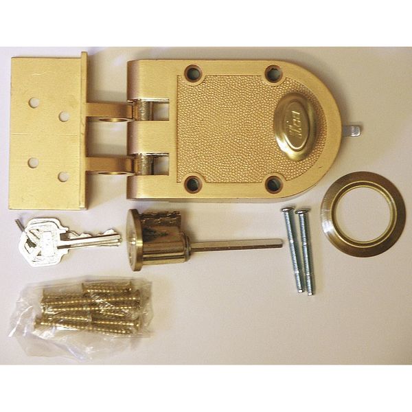Auxiliary Lock, Jimmyproof Deadlock, Bronz