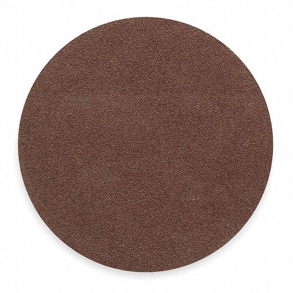 PSA Sanding Disc, AlO, Cloth, 18in, 100Grit