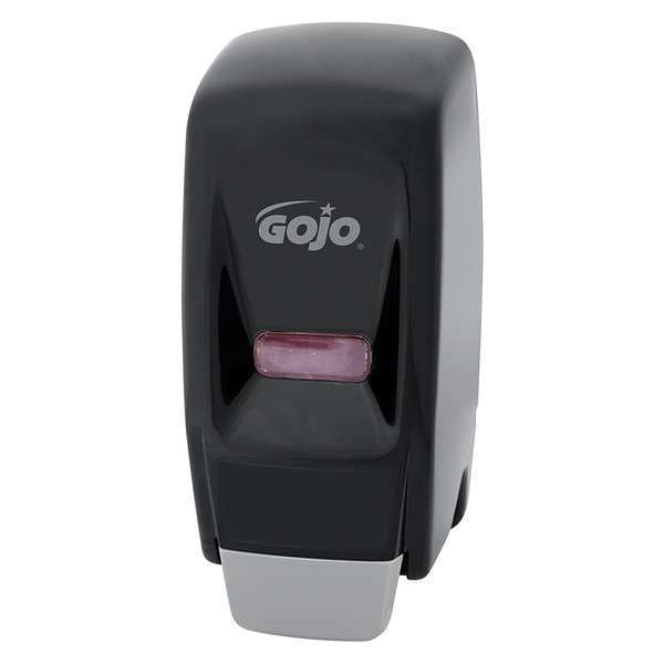 Bag-in-Box Dispenser, Lotion Soap, Push-Style, 800 mL, Wall-Mount, Black