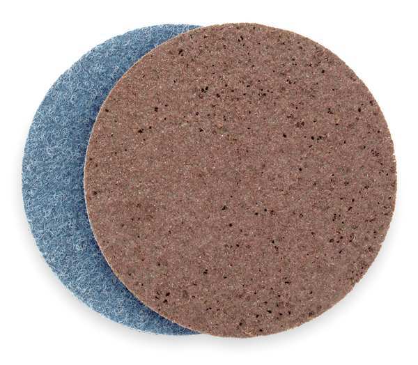 Hook/Loop Disc, No Hole, 7 in., XCrs, AlO