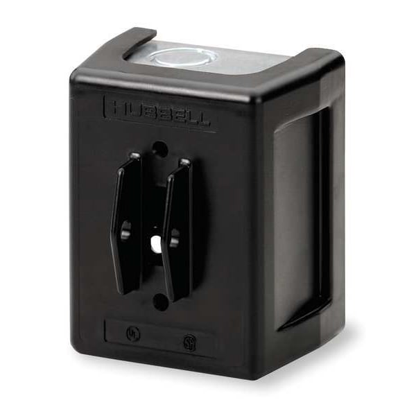 Switches and Lighting Controls, Industrial Grade, Toggle Switches, Motor Disconnects, Non-Metallic NEMA 1 Enclosure, For 30A Devices, Black
