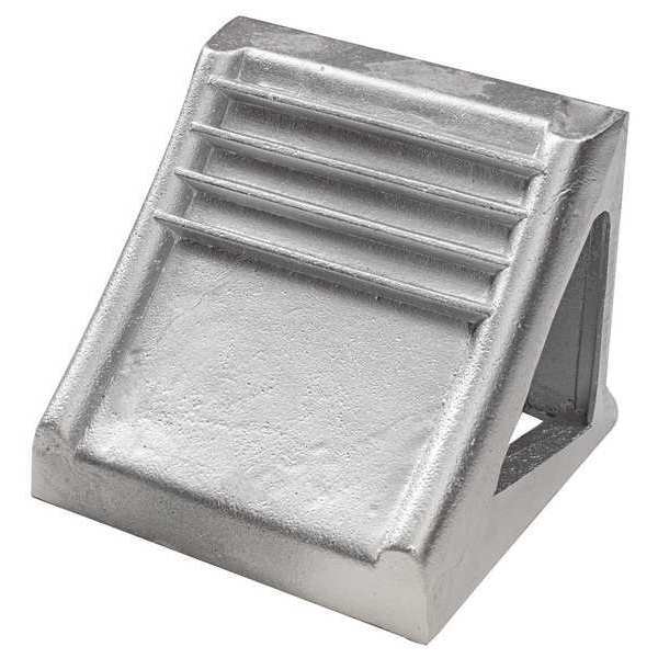Wheel Chock, 12 In W x 6 In H, Black