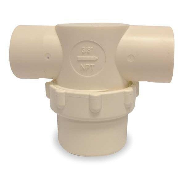 Line Strainer, Low Profile, 3/8