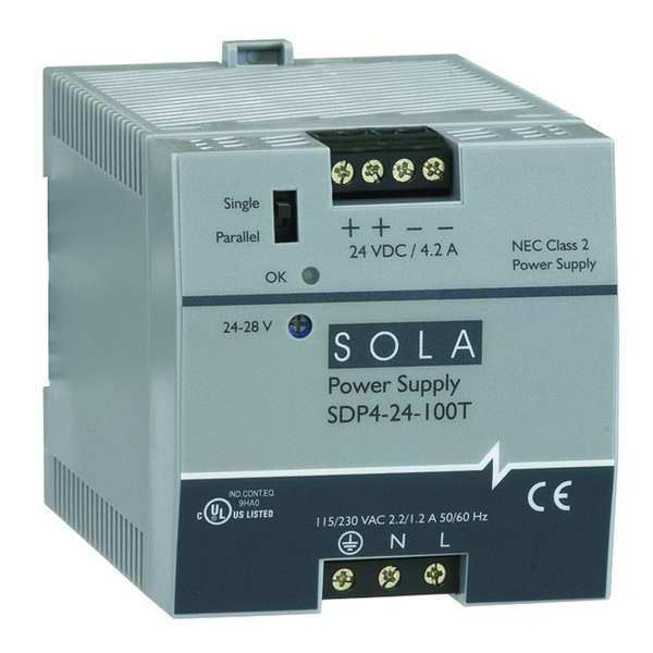 DC Power Supply, 24-28VDC, 3.8A, 60Hz