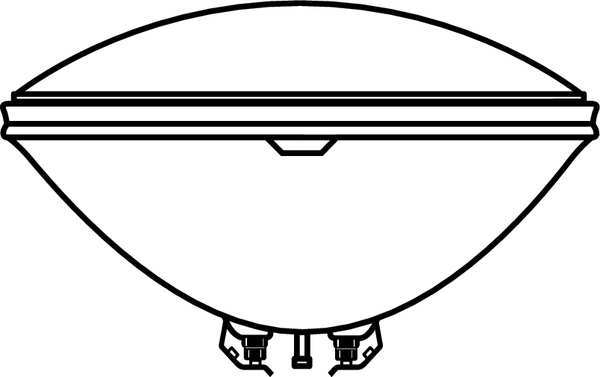 Halogen Sealed Beam Lamp, PAR46,250W