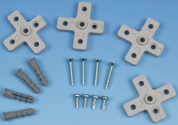 Wall Mount Kit, Gray