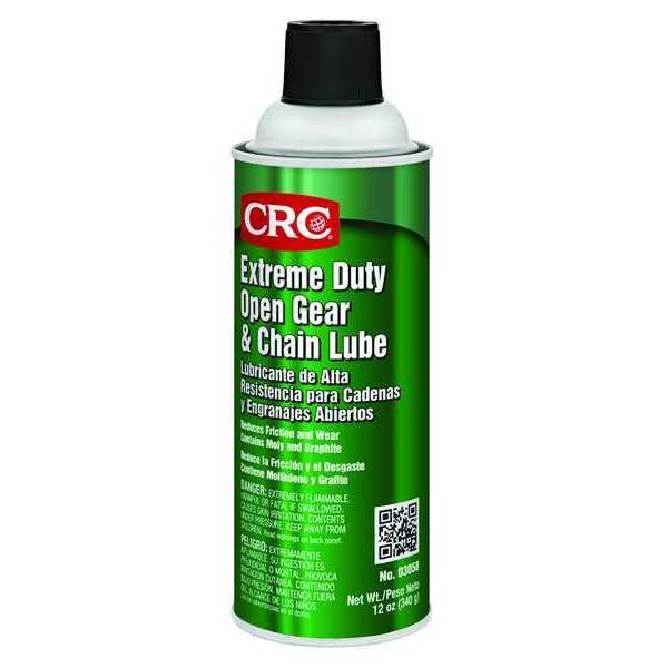 Extreme Duty, Open Gear and Chain Lubricant, 25 to 350 Degree F, 12 oz Aerosol Can