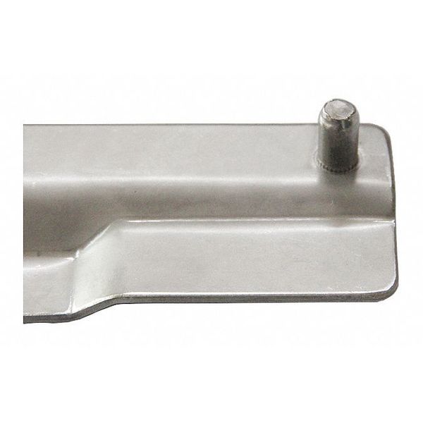 Latch Protector, SS, 1-1/8 x 2-1/8 x10 In.
