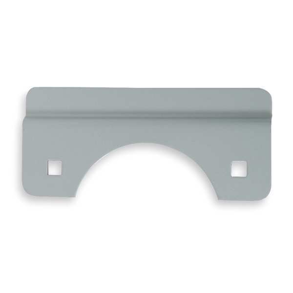 Door Latch Guard, Gray, Steel, 6