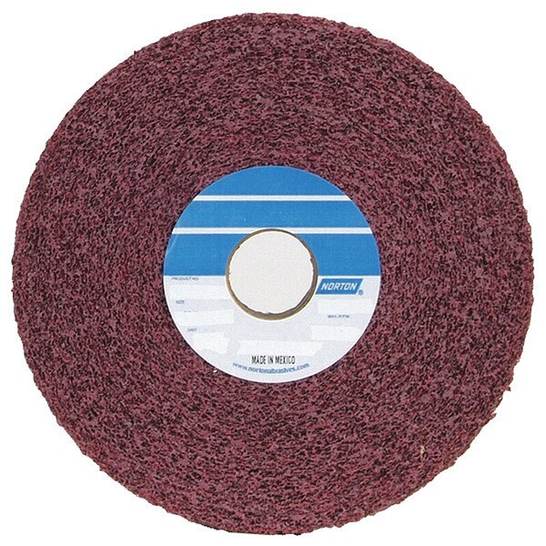 Convolute Wheel, Metal Finish, 12x1x5, MED