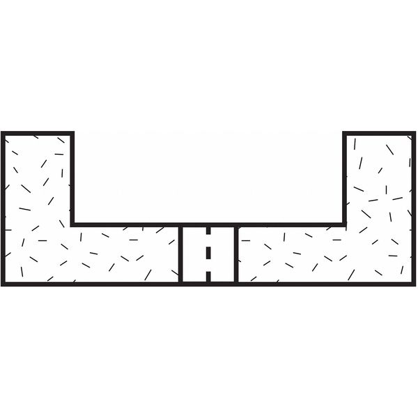 Straight Cup Wheel, 5Diax1.5 Tx1.25AH, PK5
