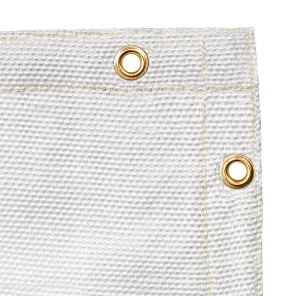 Welding Blanket, 10 ft. W, 10 ft., White