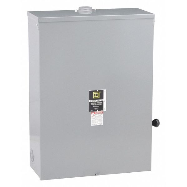 Nonfusible Safety Switch, Heavy Duty, 240V AC, 3PDT, 200 A, NEMA 3R