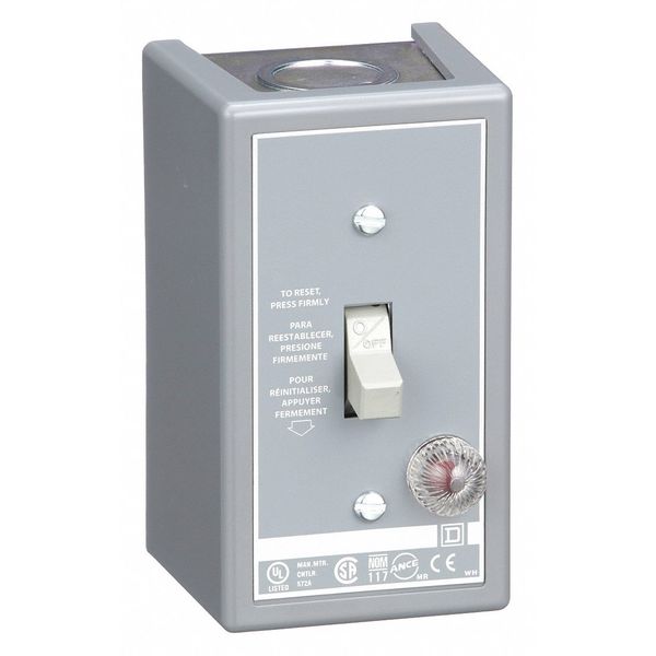 Manual Motor Starter, 4 to 6.3A, 600V