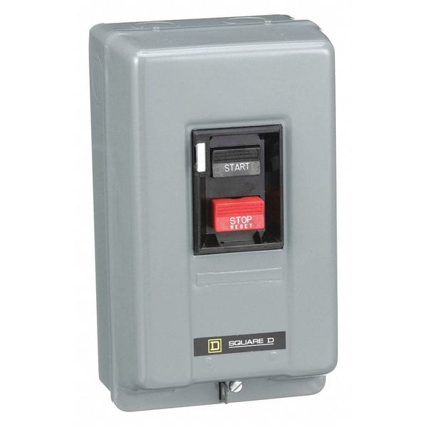 Manual Motor Starter, NEMA, 600VAC, 3P