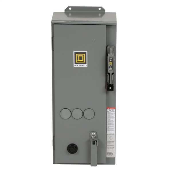 NEMA Fusible Str, Size 0,120V Coil, 12 Enc