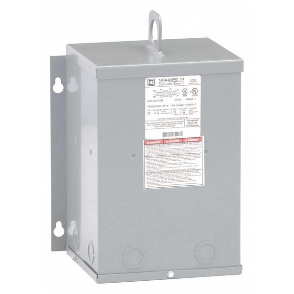 Transformer, 3kVA, 120/240V, Wall