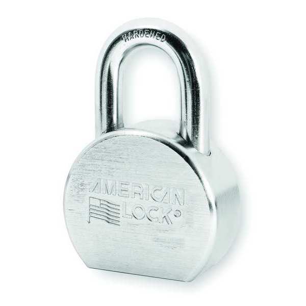 Padlock, Keyed Alike, Standard Shackle, Round Steel Body, Boron Shackle, 15/16 in W