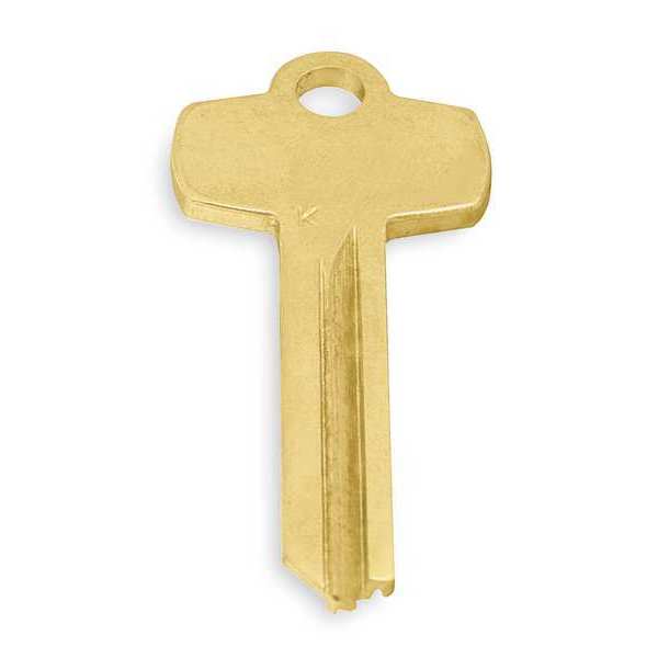 Key Blank, Brass, Best D Keyway, 6 Pins