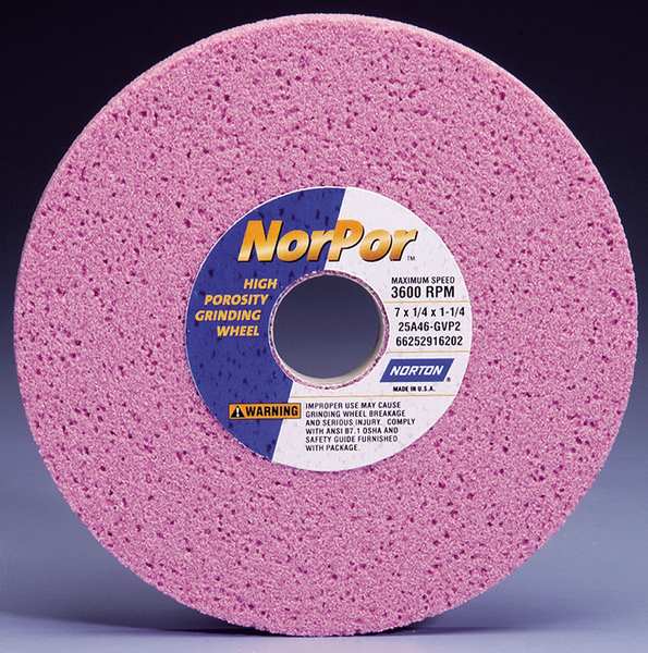 Grinding Wheel, T1, 7x1/2x1.25, AO, 46G, PK5