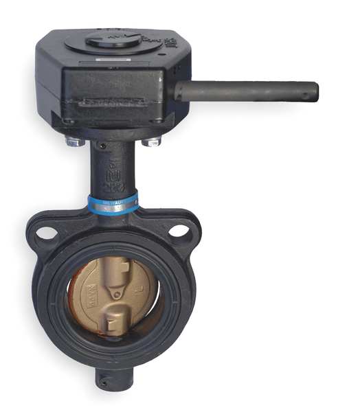 Butterfly Valve, Wafer, 6 In, Cast Iron