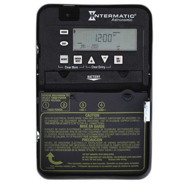 Electronic Timer, Astro 7 Days, SPST