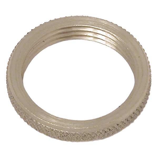 Panel Nut, Round, 1/8-27, SS, Plain, PK2