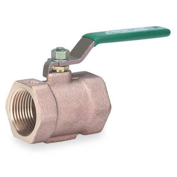 Disc Valve, 1 Pc, 1-1/4 In, Bronze, FNPT