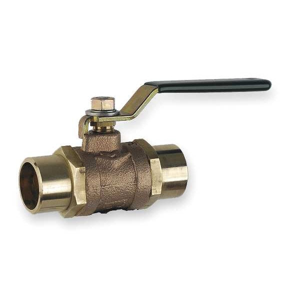 Disc Valve, 1 1/2 In Solder, Bronze
