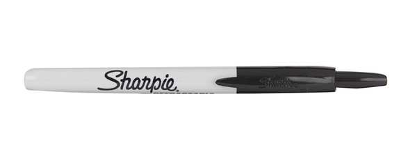 Permanent Marker, Fine Tip Red PK12, Marker Cap: Capped