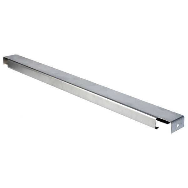 Cross Bar, Teardrop, 1 1/2 in H, 42 in W, 3 3/16 in D, Gray