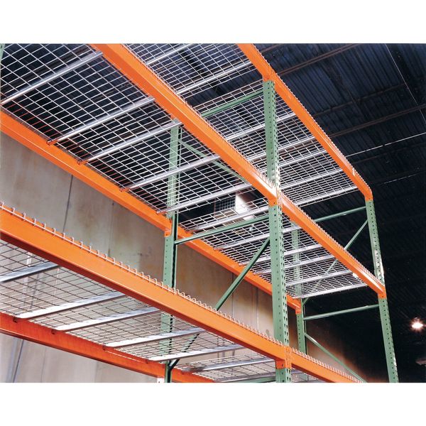 Upright Frame, Teardrop, Roll Formed Style, 192 in H, 3 in W, 42 in D, Green