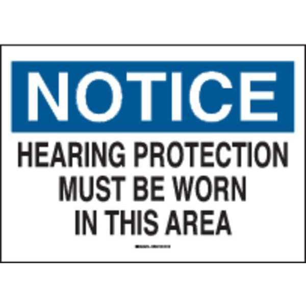 Notice Sign, 10X14