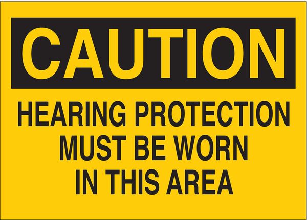Caution Sign, 10X14