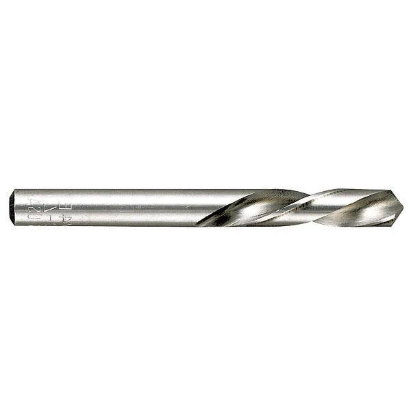 Screw Machine Drill Bit, O Size, 118  Degrees Point Angle, High Speed Steel, Bright Finish
