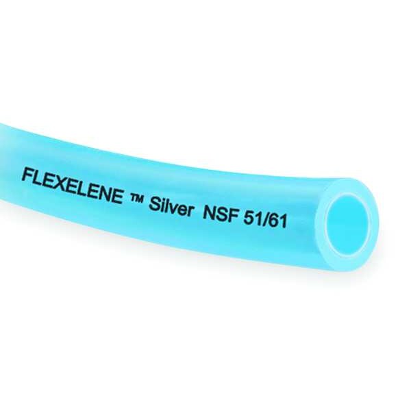 Tubing, 5/16 In, 100 Ft L, Poly, Clear Blue