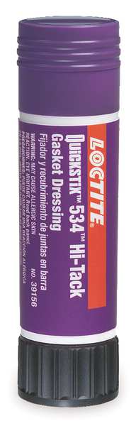 High Tack, Solvent-Free Semisolid Gasket Dressing, 19 g, Purple, Temp Range -65 to 300 Degrees F