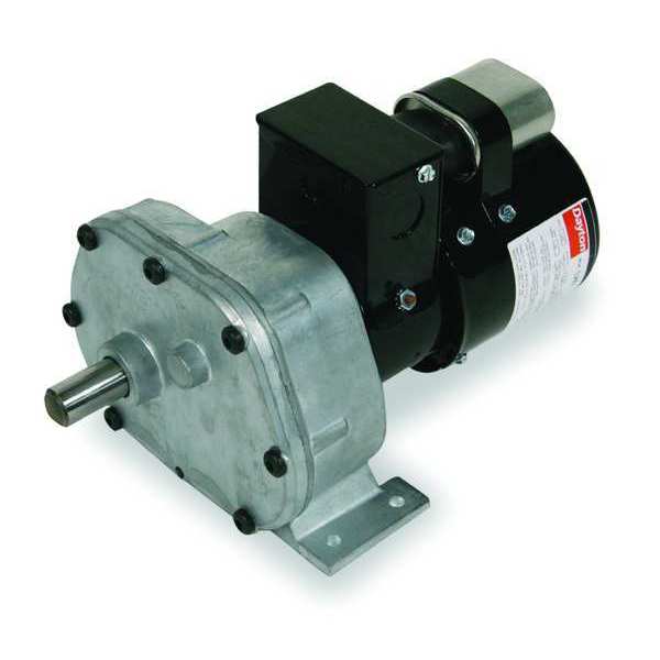 AC Gearmotor, 600.0 in-lb Max. Torque, 6 RPM Nameplate RPM, 115/230V AC Voltage, 1 Phase