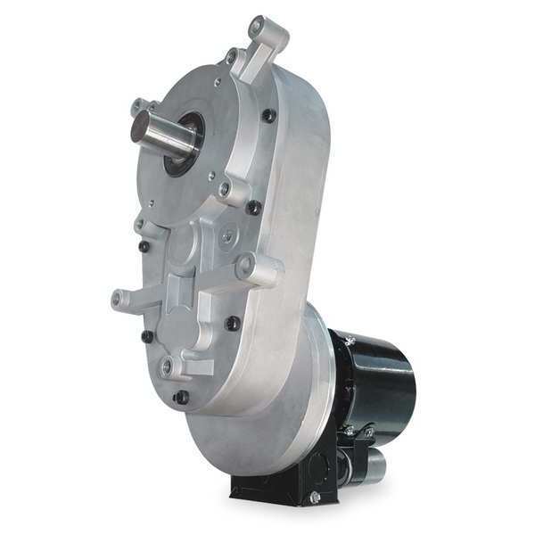 AC Gearmotor, 1,900.0 in-lb Max. Torque, 2 RPM Nameplate RPM, 115/230V AC Voltage, 1 Phase