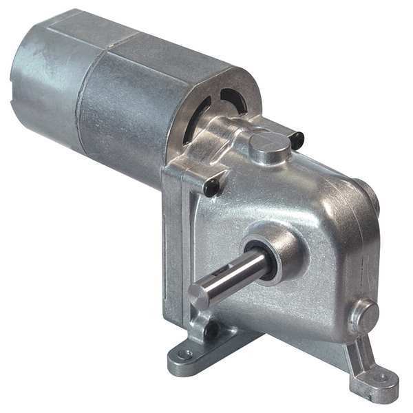 AC/DC Gearmotor, 8 rpm, 115V, Open Vented