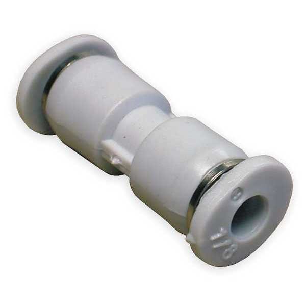 Polybutylene Straight Union, 5/32 in Tube Size