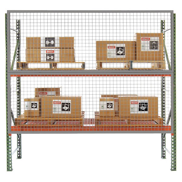 Pallet Rack Protector, 108W x 48In H