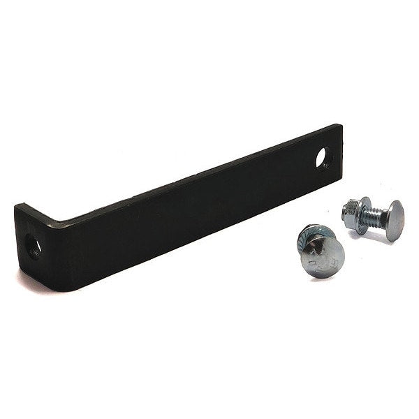 Offset Mounting Clip, 4 x 1 in., Yellow
