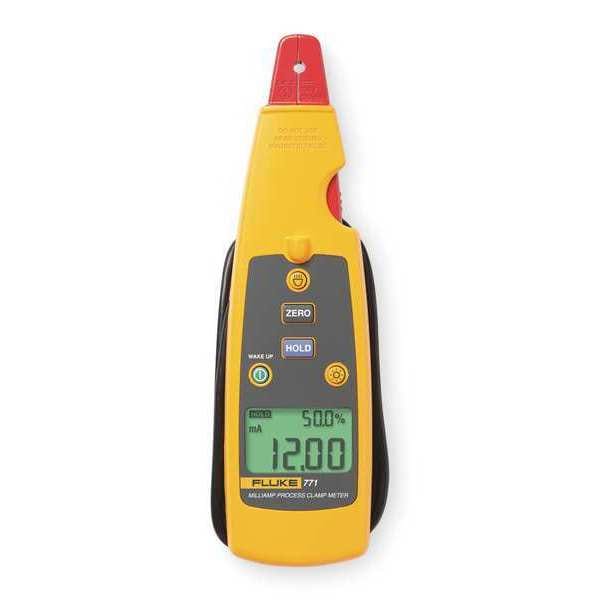 Clamp Meter, Dual Backlit, 99 mA A, 0.3 in (8 mm) Jaw Capacity, CAT II 300V Safety Rating