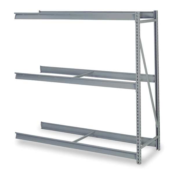 Add-On Bulk Storage Rack, 36 in D, 48 in W, 3 Shelves